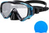 Kids Snorkel Gear Diving Mask with Anti-Fog and Anti-Leak Swimming Goggles for Children 4-14 Age Waterproof Tempered
