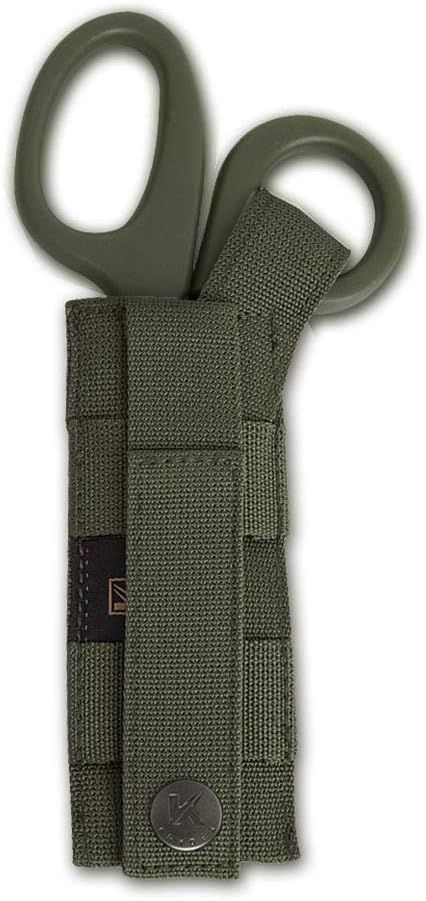 KRYDEX Tactical Medical Shears Pouch, Tactical EMT Scissor Sheath for MOLLE Hand Tools