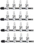 Aquarium Air Valve 4 Way Inline Manifold Pump Tubing Splitter Lever Control Valve, 4-Pack