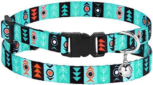 CollarDirect Cat Collar Breakaway - Set of 2 PCS with Removable Bell