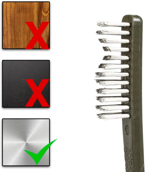 Otis Technology Stainless Steel Gun Cleaning Brush, 10 Pack