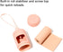 1 Wild One Dog Poop Bag Holder and Dispenser with Leash Attachment, Leak Proof, Easy Twist Top for Refills, Includes