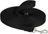 LupinePet Basics 30-foot Extra-Long Training Lead/Leash for Medium and Larger Dogs, 3/4" Black