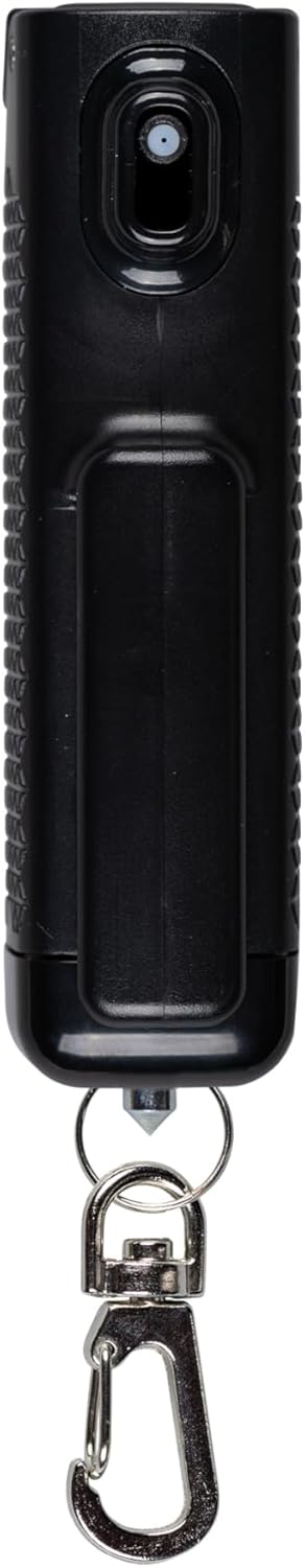 SABRE Safe Escape 3-In-1 Pepper Gel with Seat Belt Cutter & Window Breaker, Keychain for Easy Carry, 0.54 fl oz