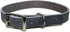 Full Grain Thick Leather Dog Collar - Medium Size 14"-18", Gray