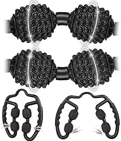 Muscle Massager Roller, Trigger Point Foam Roller for Calves, Legs, Arms, Deep Tissue Massage Tool