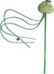 Interactive Cat Teaser Wand Toy with Plush Head, Ribbons & Bell Durable