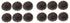 Alipis 12pcs Country Style Rattan Bird Nest Decor Lifelike Artificial Nesting for