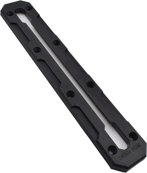 Kayak Track Mount Low Profile Nylon Rail Track, Kayak Fishing Accessories, 6/9/12 inch (1/2 pack) (9 inch(2pack))
