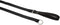 LupinePet Basics Slip Lead/Leash 6-foot, 3/4" Black for Medium and Larger Dogs