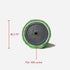 2-Pack Cat Tree Replacement Post 15.75" L, 2.75" Ø Green Cat Scratching Post with M8 Bolt