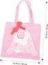 Portable Pet Bag Carrier, Cat Carrier Sling for Small Dogs, Canvas Travel Bag with Large Pockets (Pink)