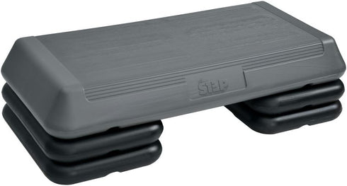 The Step Circuit Size Aerobic Platform with Risers for Adjustable Home Workout, Circuit Size Steppers for Exercise
