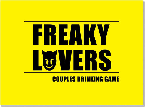 Couple Drinking Game for Date Night to Test Your Freak, Fun Couple Game for Romantic Anniversary & Valentines Birthdays