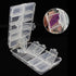 OriGlam Premium Tackle Boxes, 20 Compartments Plastic Storage Organizer, Adjustable Fishing Box