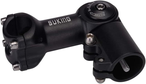 FOMTOR Bike Stem Adjustable MTB Stem, 0~90 Degree, 80mm 90mm 110mm, Suitable for Most Mountain Bike, Road Bike, BMX