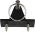 VTurboWay 4 Pack Marine Grade Nylon Bimini Top 90° Plastic Deck Hinge with Pin & Ring, 316 Stainless Steel
