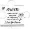 I Love You Gift for Mom Mommy Acrylic Puzzle Mom Plaque Desk