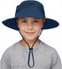 Kids Sun Hat UPF 50+ - Sun Protective Bucket Hat for Boys and Girls, Adjustable Summer Beach Hat