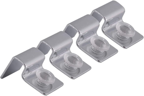 4pcs Aquarium Lid Clips, Glass Aquarium Fish Tank Accessories for Cover Support and Clip