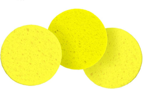 Hermit Crab Sponges for Water, 3 Pack Unbleached Accessories & Supplies, Nutrients and Humidity Maintenance