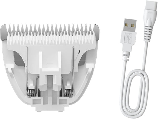 Upgrade Your Pet Grooming Game - Professional Replacement Blades and Charging Cord, Safe and Easy to Use