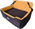 55 lbs, 2 Large Dog Car Seat Booster Seat Bed for Pets up to Black, Travel Safety | Fits Small Dogs Pets| Washable