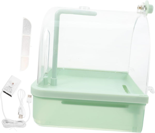Abaodam Extra Bird Bath Automatic Bird Bathtub Bath for Indoor Cages Toys