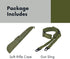 Shotgun Case Thick Padding, 52" Rifle Bag with Adjustable Carry Strap, Accessories Two Points
