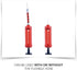 The Friendly Swede Ball Pump for Sports Balls - Hand Air Pump with Needles and Nozzles, Multipack
