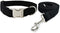 Dog Collar and Leash Set, Soft & Comfy Velvet Collar and Leash with Heavy Duty Metal Buckle, Adjustable for Small