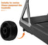 DECHOUS Heavy Duty Plastic Roller Wheel Replacement for Fitness Equipment Smooth Workout Plastic Casters for Treadmill
