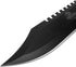 Mossy Oak 15-inch Survival Hunting Knife with Sheath, Fixed Blade Tactical Bowie Knife with Sharpener