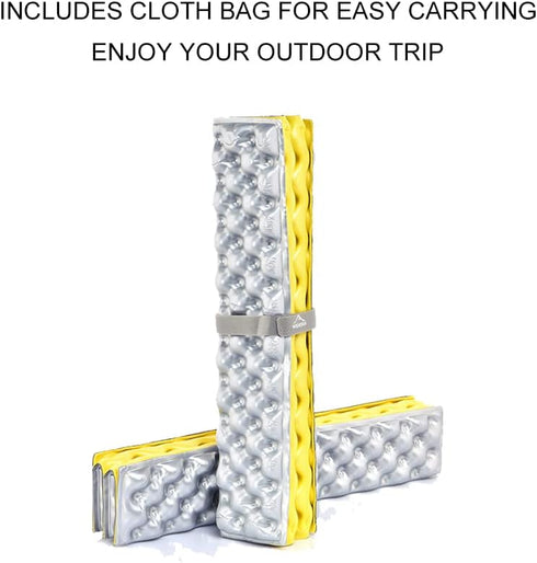 (15 12.4 Eco-Friendly Sleeping Mat - Lightweight & Insulated in x in)
