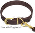 QRDA Leather Dog Collar - Heavy Duty Premium Training Collar for Medium/Large Dogs