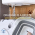CYGNE Dog Bath Tub | Collapsible Bathtub with Water Drain Plug | Portable Foldable Design for Pet Puppy Small Dogs