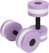 Gooddyiyukey Swimming Dumbbells, Set of 2,Waterproof Quick-Dry High-Density EVA Foam Pool Weights for