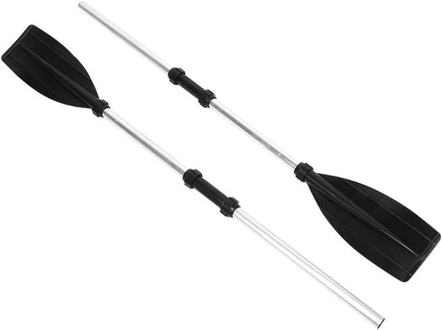 Oars Boat 210cm/82.7in Detachable Afloat Oars, Aluminum Alloy Paddles for Boat, Kayak, Raft, Canoe