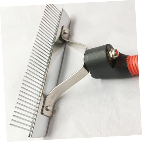 Cleaning Brush Pet Comb Cleaning Tool Hair Removal Tool Self Cleaning Dog Brush Dog Grooming Tools Dog Grooming Brush Dog Grooming Pet Hair Cleaner Brush Dog Comb Dog Rake