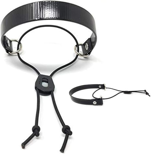 Sparky Pet Co Black Surefit ECollar Replacement Strap - Waterproof Bungee Dog Collar for Electronic Training