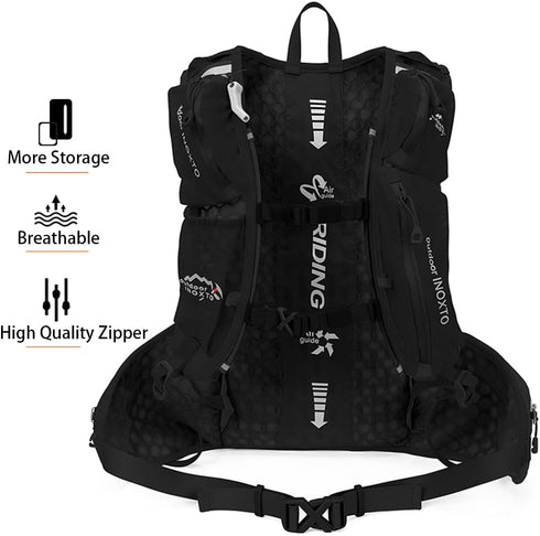 INOXTO Hydration Pack Backpack with 2L Leakproof Water Bladder, Running Hydration Vest for Men, Daypack for Cycling