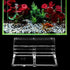 Pssopp Hffheer 20Pcs Aquarium Glass Cover Clip, Clear Acrylic Universal Lid Clips for Rimless Aquariums