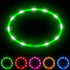 BSEEN Light Up Dog Collars, Silicone LED Dog Collar, Cuttable Lighted Puppy Collar for Small Medium Large Dogs