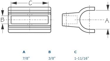 Sea-Dog 327400-1 Rail Mount Bow Socket
