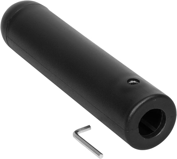 SERIOUS STEEL FITNESS Nylon Olympic Adapter Sleeve 8" - Convert 1" Bars to 2" Olympic Bars, Includes Removable End Cap