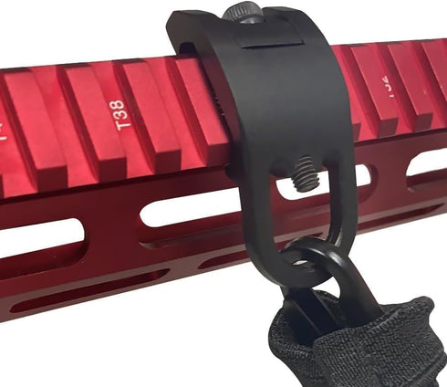 Sling Attachment Mount, Low Profile Aluminum Picatinny Sling Mount/Rail Mount Loop, Sling Adapter Rail Sling Mount (MG02