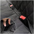 Generic 137x147cm, PawComfort Deluxe Dog Car Seat Cover, Quilted Black Waterproof Pet Protector, Universal Fit for Cars