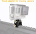 Picatinny Rails Airsoft Gun Rail Mounts Bracket Adapter for GoPro Action Camera (Black)