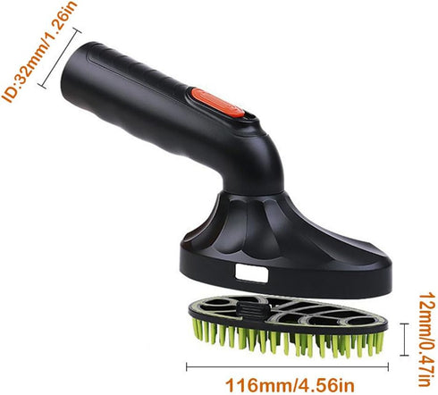 Vacuum Cleaner Pet Grooming Tool Dog & Cat Hair Brush Clean Vacuum Dog Brush Vacuum Nozzle Attachment 1.25''(32mm)