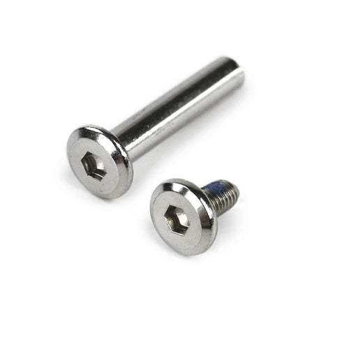 Zoofen 10 pcs Inline Skate Replacement Bearings, Skating Screws, OD 6mm Roller Blades Replacement Skate Wheel Axles